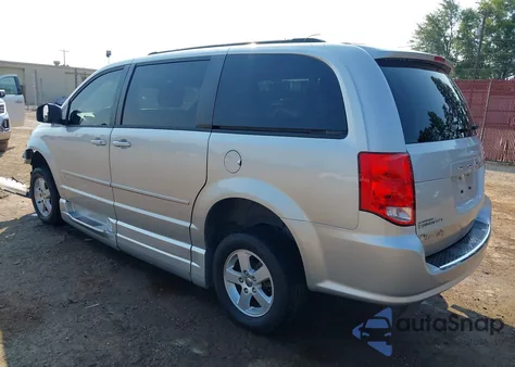 2012 Dodge Grand Caravan Sxt z USA, uszkodzony, nr VIN 2C4RDGCG8CR178391